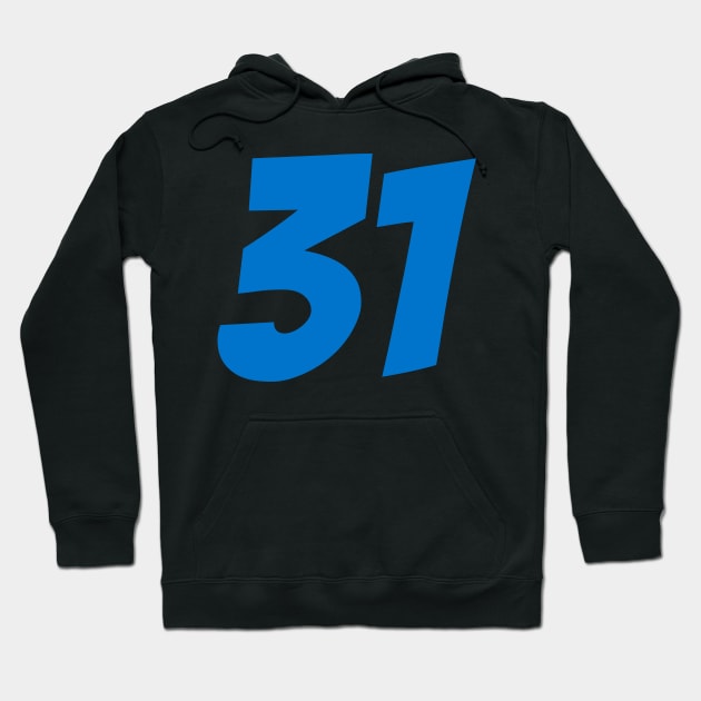 Esteban Ocon 31 - Driver Number Hoodie by GreazyL